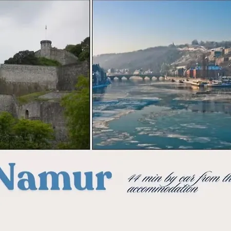 Nawal's Belle Vue Dinant Givet 샬레 Waulsort